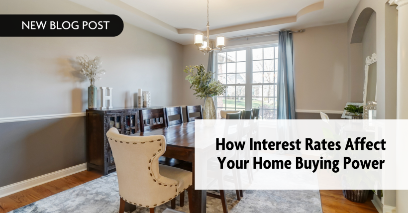 How Interest Rates Affect Your Home Buying Power